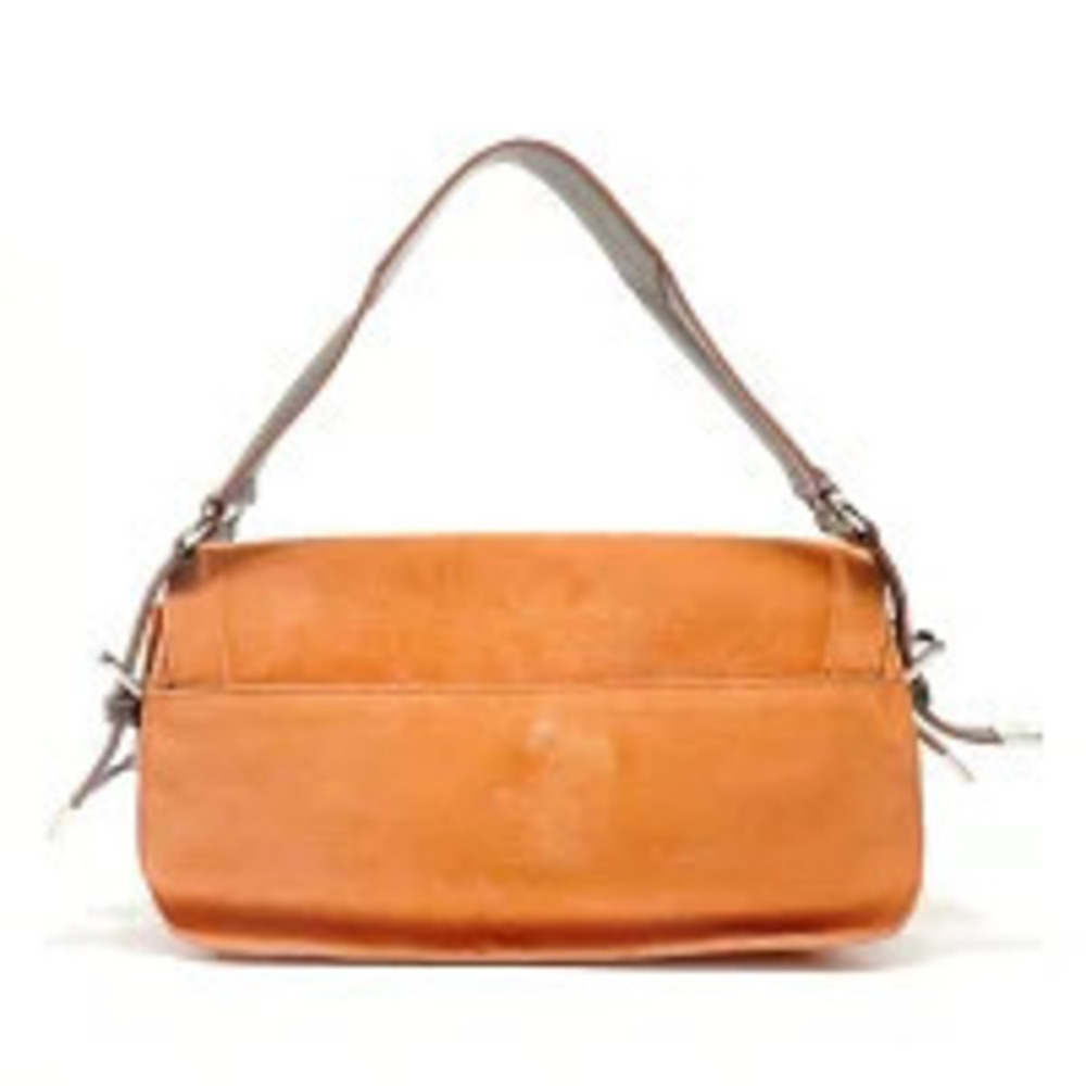 Loewe Studded Anagram Shoulder Bag Orange